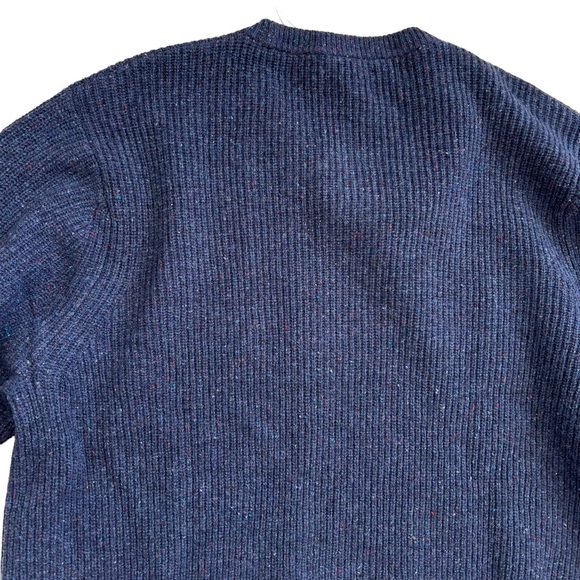 Men’s Bonobos Marled Fisherman Blue Crew Neck Sweater XXL - Picture 5 of 5